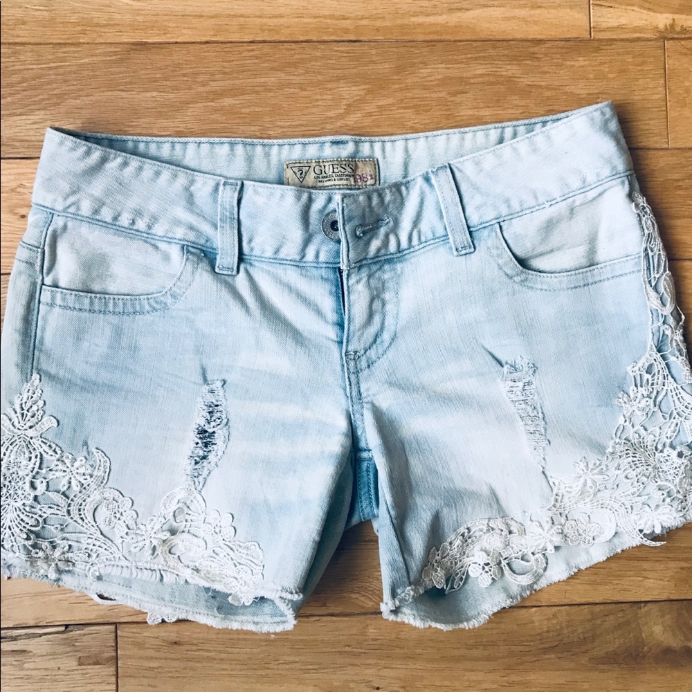 Guess jean shorts